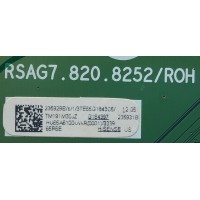 KIT DE TARJETAS PARA TV HISENSE / MAIN 235929B / RSAG7.820.8252 / FUENTE 235738 / RSAG7.820.7911/ROH / T-CON 44-9771460O / C-PCB-HV650QUB / PANEL HD650S1U71/S1/GM/ROH / MODELO 65R6E